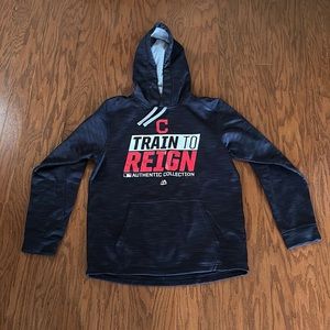 Cleveland Indians Train to Reign Authentic Collection Hoodie